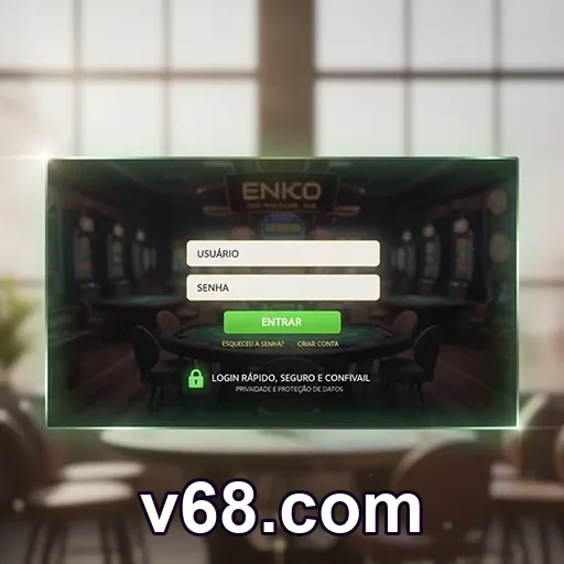 Saques e gestão pelo celular no app v68.com