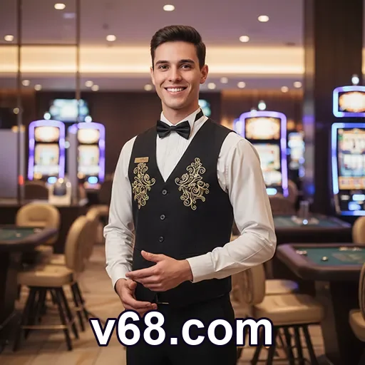 Tela de login rápido v68.com no celular seguro